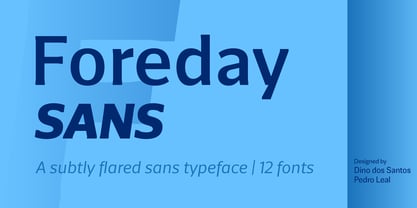 Foreday Sans Font Poster 1